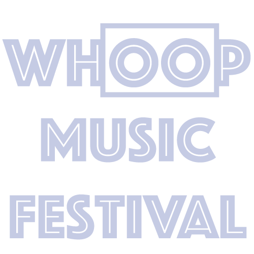 whoop music festival logo